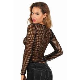 Site Loveshop 75 & sexshop 75 Paris Top Grosse Résille Noire