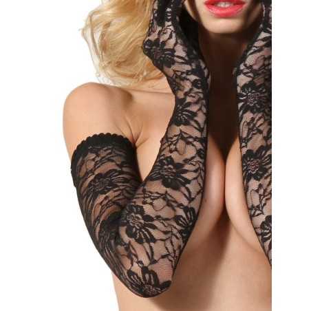 Site Loveshop 75 & sexshop 75 Paris Gants Longs en dentelle