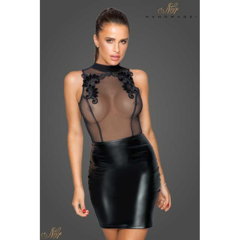 Site Loveshop 75 & sexshop 75 Paris Robe wetlook micro résille