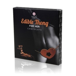 Site Loveshop 75 & sexshop 75 Paris Edible Femme String Coeur