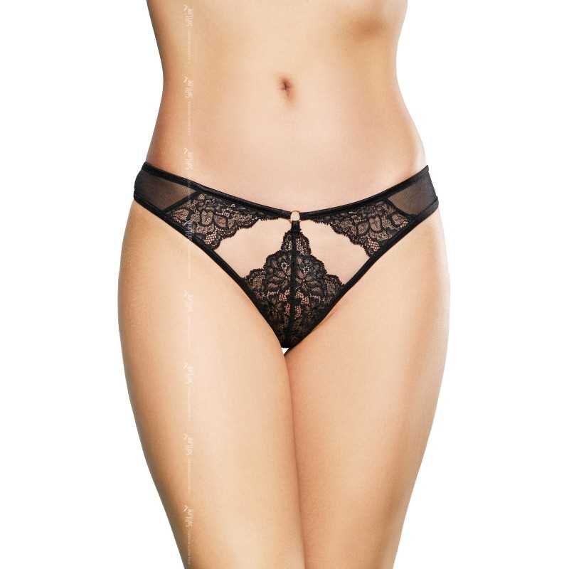 Site Loveshop 75 & sexshop 75 Paris String Dentelle Bleu Marine