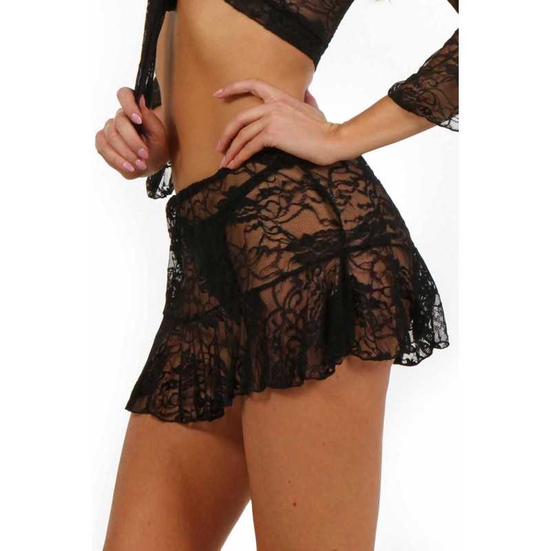 Site Loveshop 75 & sexshop 75 Paris Jupe Volant Dentelle