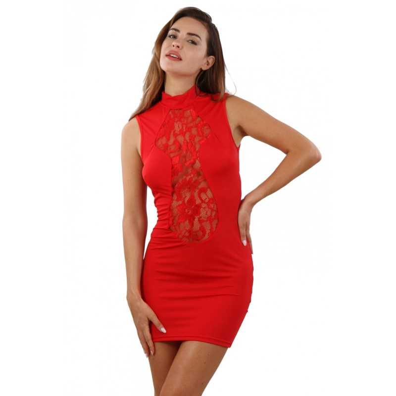 Site Loveshop 75 & sexshop 75 Paris Robe Opaque dentelle devant