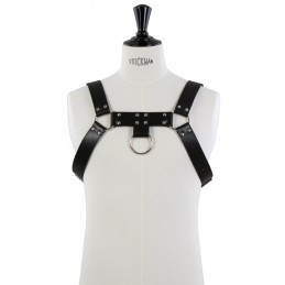 Site Loveshop 75 & sexshop 75 Paris Harnais Simili Cuir Noir