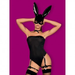 Bunny Costume 4 pcs - Noir