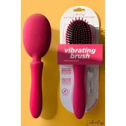 Brosse à cheveux Vibromasseur Fushia