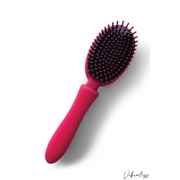 Brosse à cheveux Vibromasseur Fushia