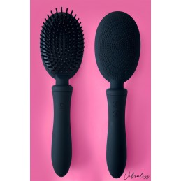 Brosse à cheveux Vibromasseur Noir