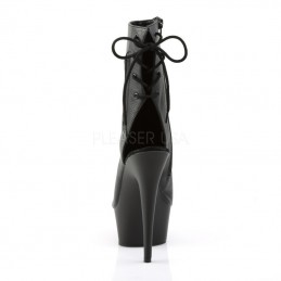 Bottines Plateformes Pleaser DELIGHT-1018 Noir Mat