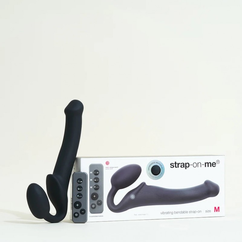 Strap On vibrant 3 moteurs