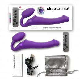 Strap On vibrant 3 moteurs